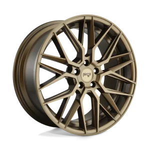 Niche – M191 GAMMA – Bronze – 18″x8″ 40mm – All weather Wheels – M191188065+40